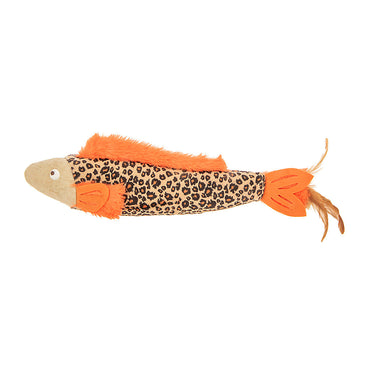 Petlinks® Happy Nip™ Fun Fins™ Kicker Cat Toy - Silvervine, Catnip, Crinkle